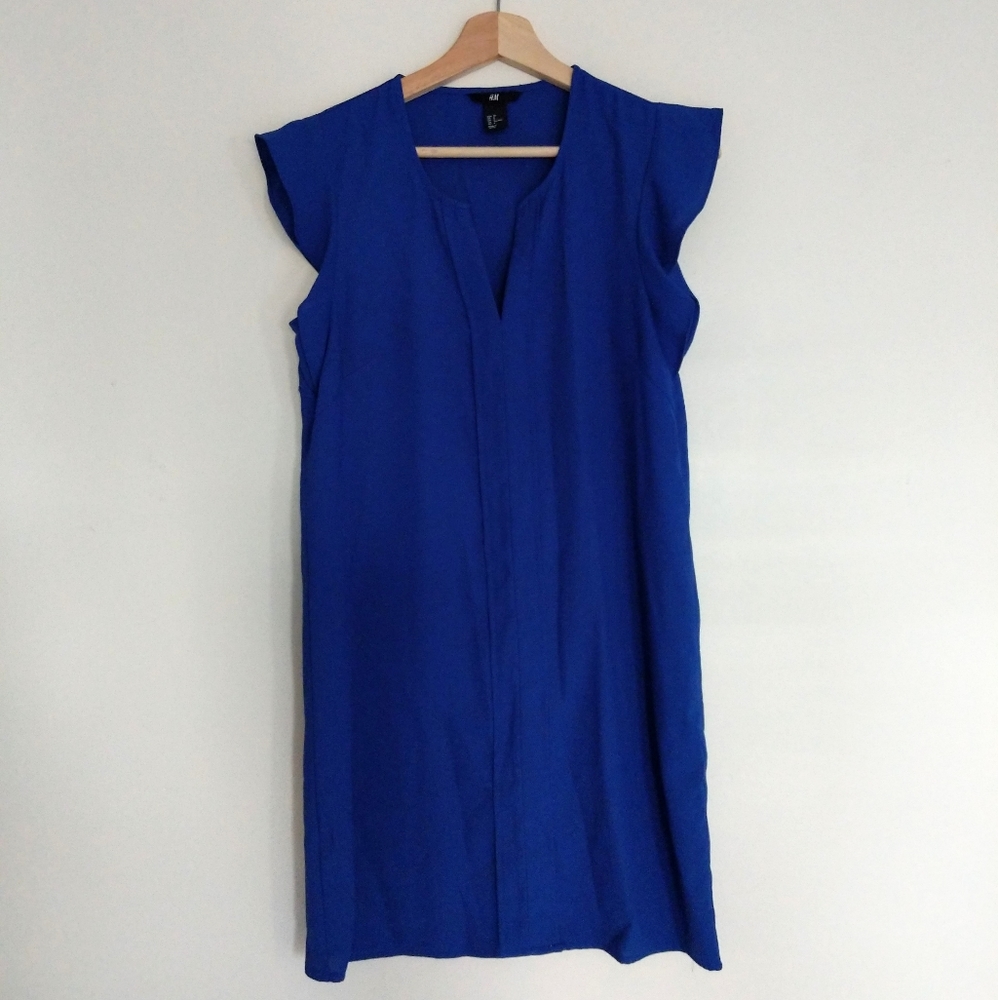 Blue Sheath Dress